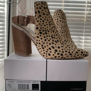 Dolce Vita leopard boots